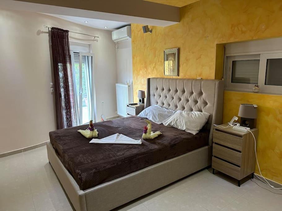 Lux House With Garden Villa Kámpos Dış mekan fotoğraf