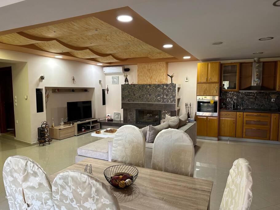 Lux House With Garden Villa Kámpos Dış mekan fotoğraf